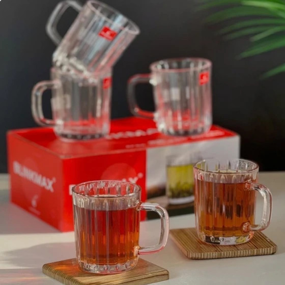 لیوان جنوا بلینک مکس بسته ۶ عددی مدل KTZB136