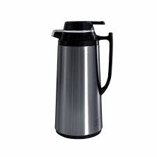 فلاکس استیل داخل شیشه ای 1/6 لیتر رُز درب مشکی