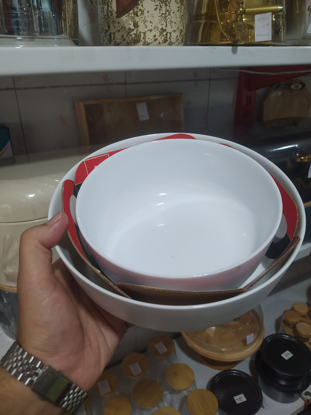 ست دو کاسه آرکوپال سفید دینو